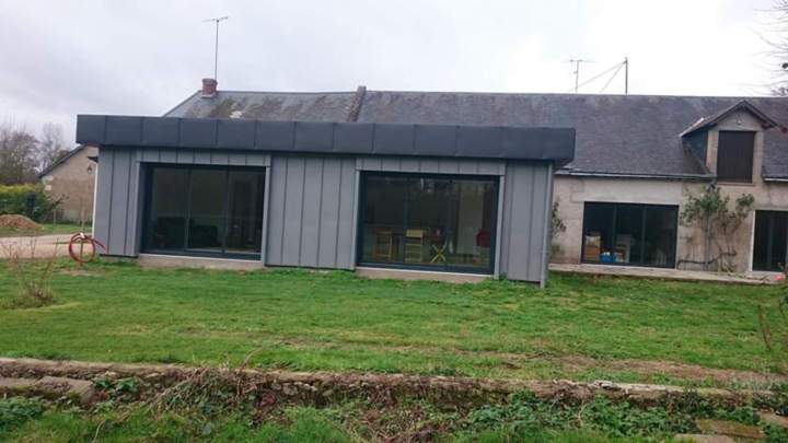 Extension de maison bois Amboise