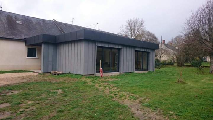 Extension en bois Amboise