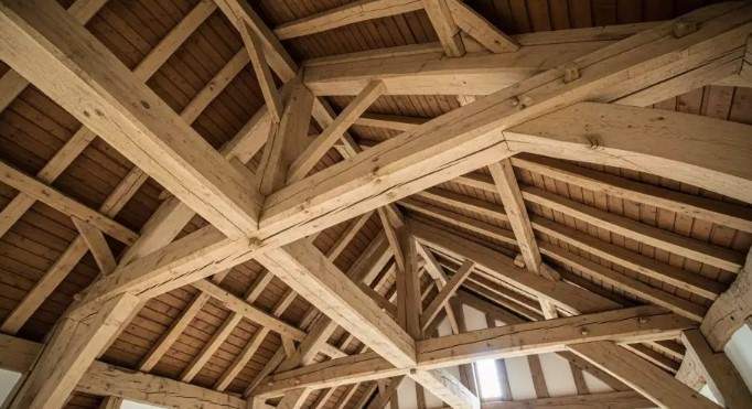 Charpente traditionnelle, Azay-sur-Cher