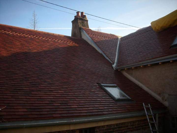 Toiture rénovée Amboise