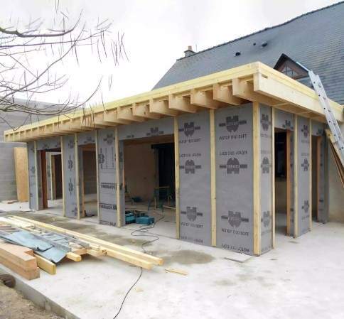Extension de maison, Château-Renault